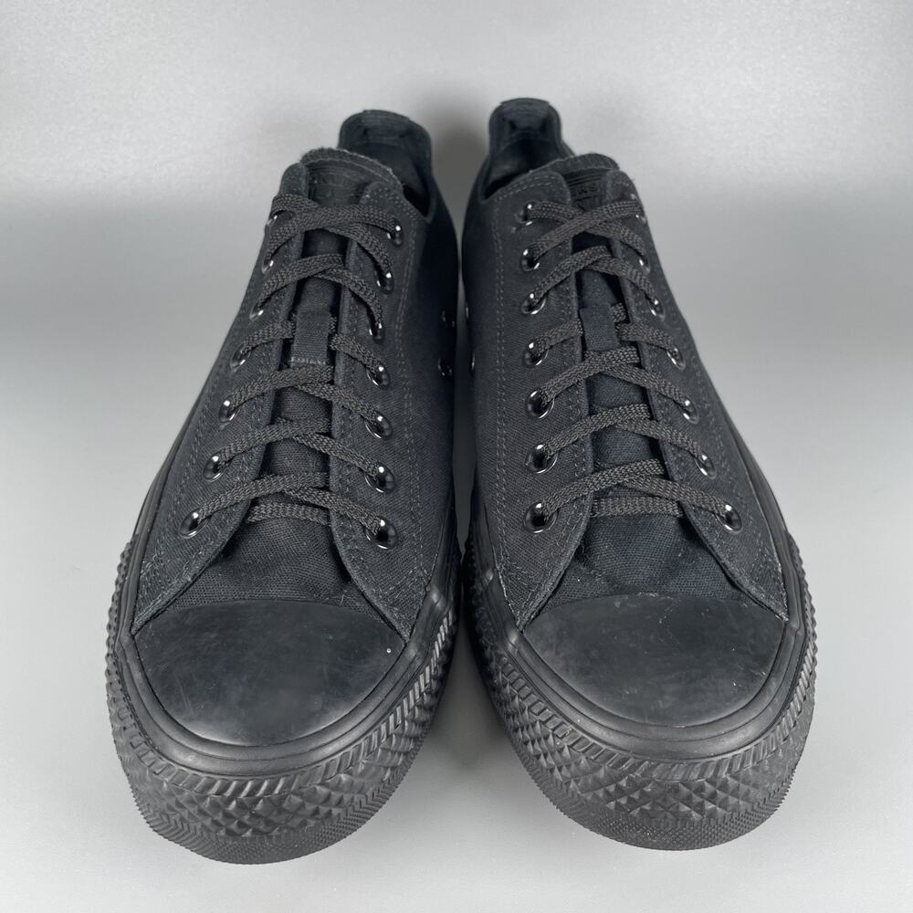 Converse Chuck Taylor All Star Men's 11.5 Black Low Top Shoes Casual Sneaker GUC - Picture 2 of 9